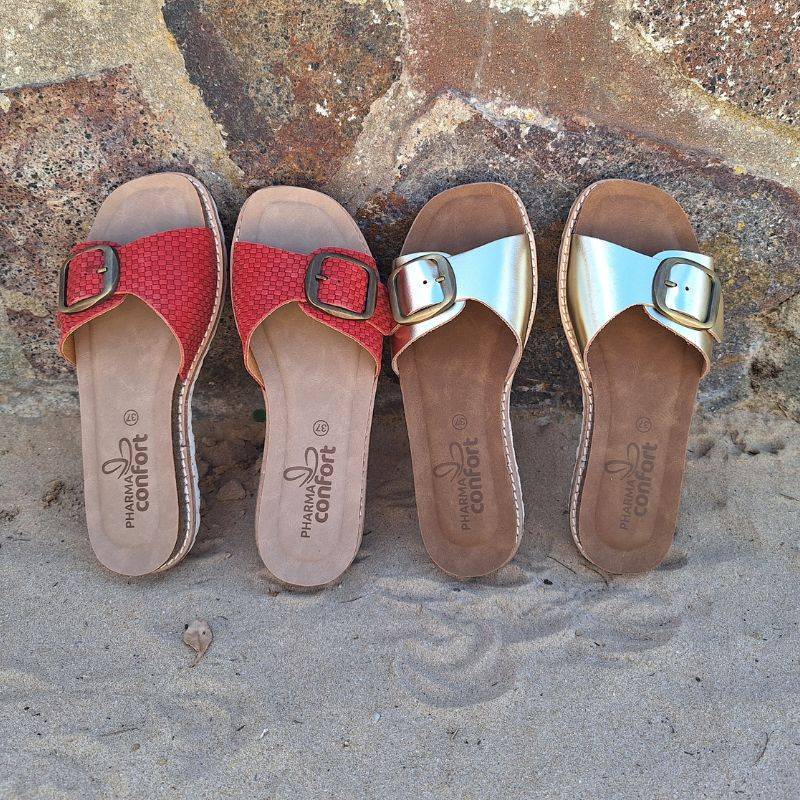 mule confort rouge Pharmaconfort